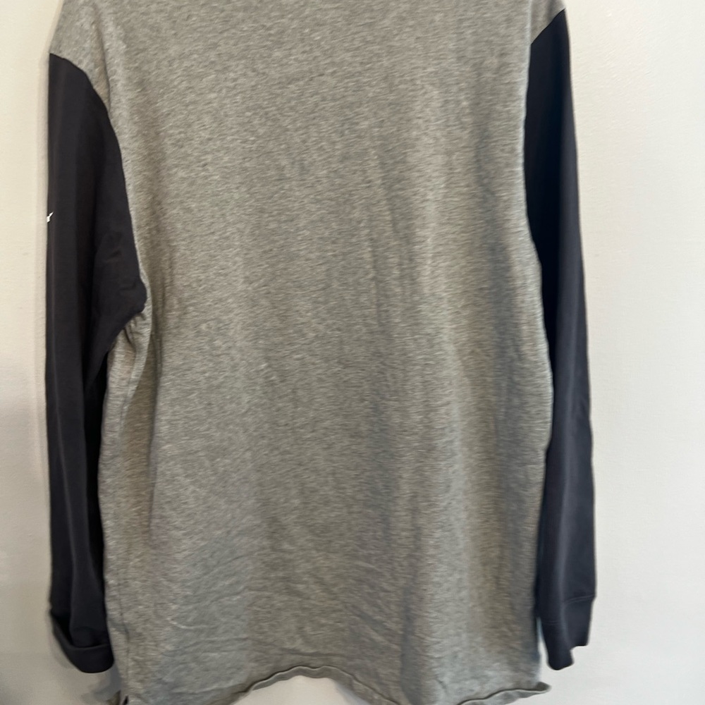 New England Patriots Shirt Adult Large Gray Long Sleeve NFL Football Nike Mens - Picture 5 of 5